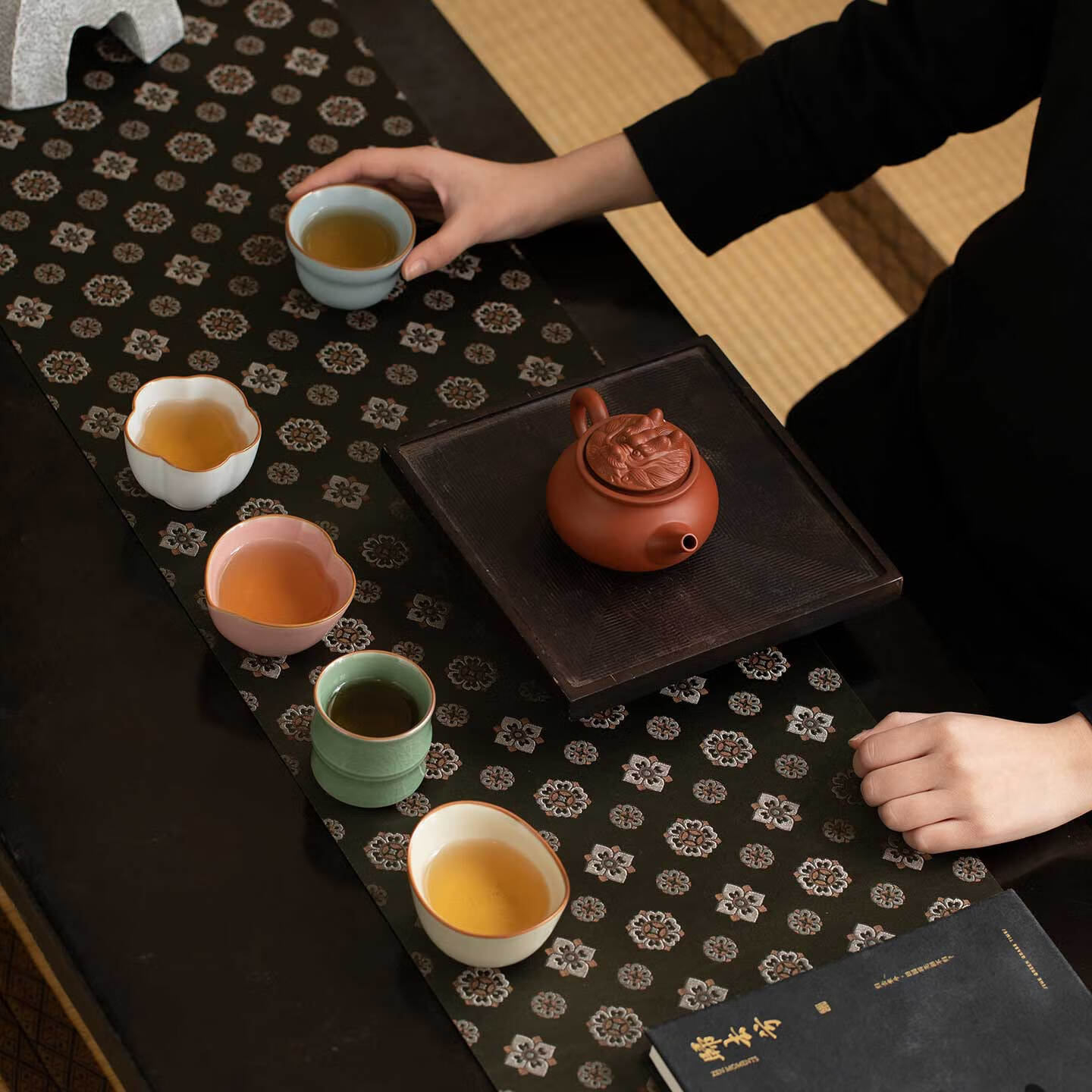 上新了文创 故宫紫禁五运茶具套组 茶杯礼盒装主人杯文创生日礼物送领导长辈 紫砂壶套装