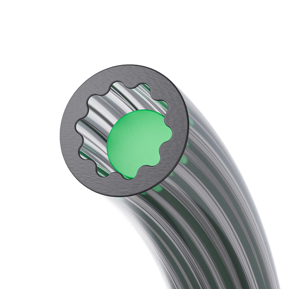 创想三维（Creality 3D）3D打印机配件  低阻星型铁氟龙管 低阻星型铁氟龙管-1米