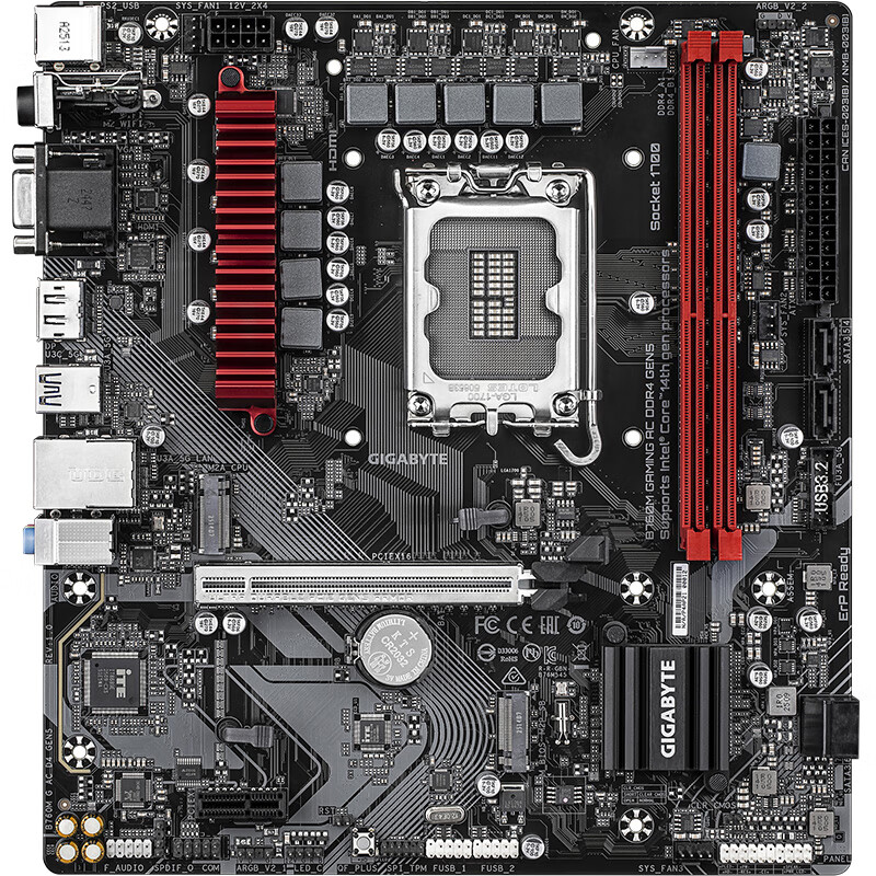 技嘉 魔鹰B760M GAMING AC DDR4 GEN5 WIFI5 图 4