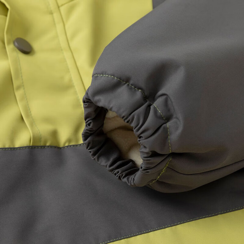 嘟嘟家宝宝加绒加厚套装冬装男童外套裤子两件套女童衣服洋气儿童户外服 粉色 100