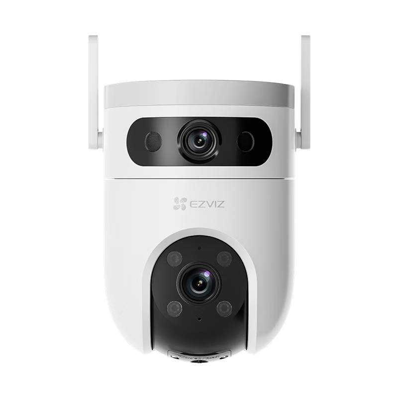 螢石H9c室外雙攝監(jiān)控?cái)z像頭+128G監(jiān)控專用卡 360度無死角帶夜視全景無線家庭 手機(jī)遠(yuǎn)程 自動(dòng)巡航