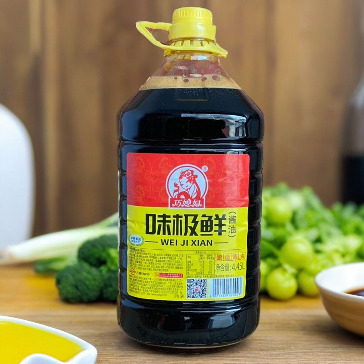 巧媳妇味极鲜445升酿造酱油调味品大桶实惠装凉拌炒鸡限区 巧媳妇