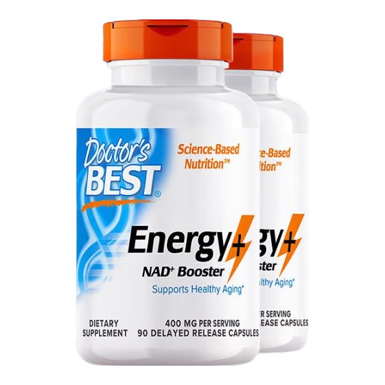 Doctor's Best18000NMN 素食硬膠囊NAD+ 400mg/份90粒*2瓶