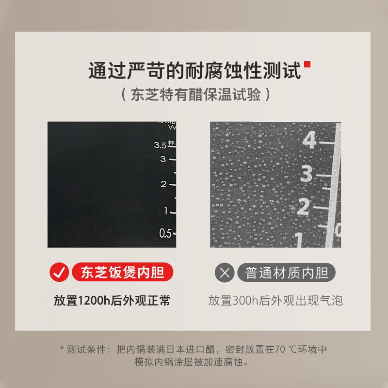 东芝（TOSHIBA）小白桃迷你鲜饭煲 进口不沾涂层 多功能家用智能IH加热微压力小型电饭锅1-2人 日本同款 以旧换新 双内胆丨 2L 丨316L不锈钢+备长炭