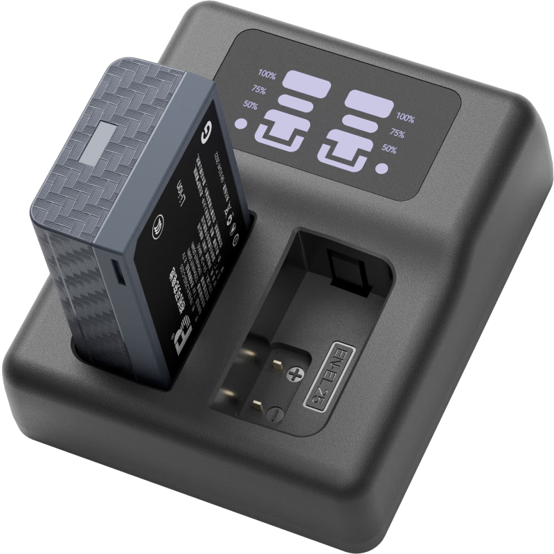 灃標(biāo)（FB）EN-EL25相機(jī)電池適用尼康Zfc Z50二代 Z50II Z502備用鋰電池充電器套裝