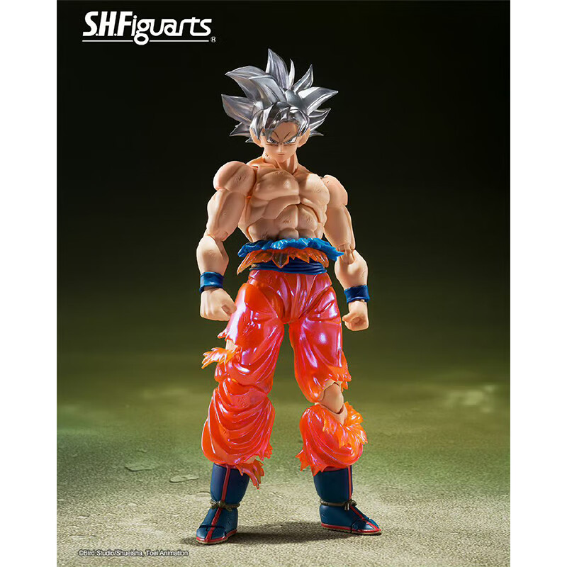 万代 shf 龙珠Z 超可动手办模型玩具15cm 自在极意功超越孙悟空