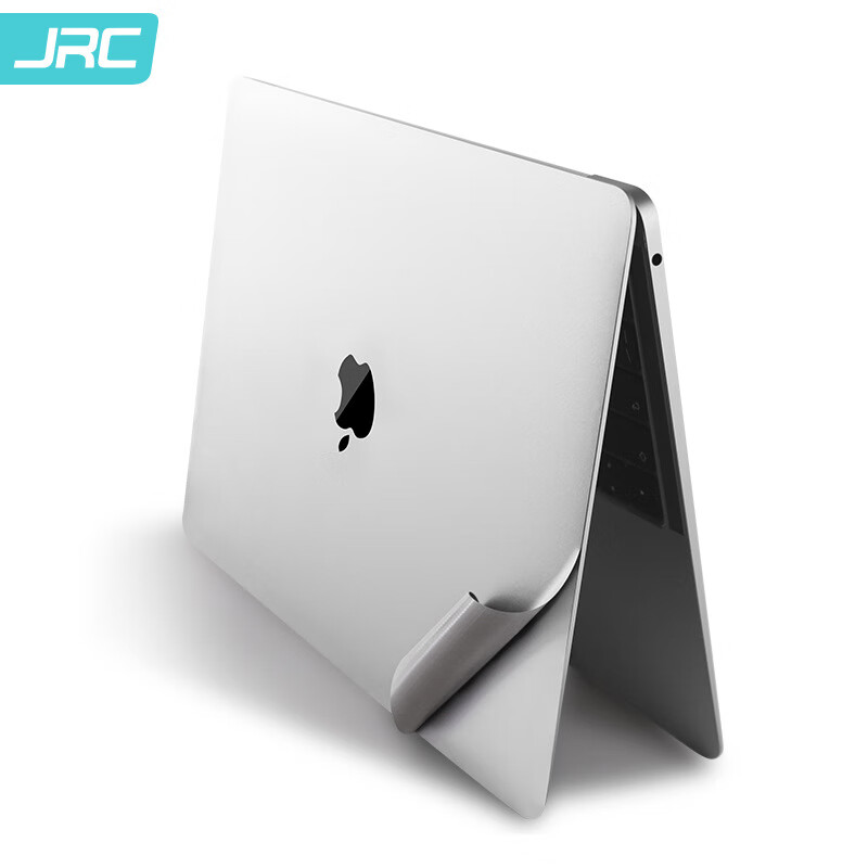 JRC適用筆記本貼膜Macbook Pro13寸新款A(yù)ir貼紙電腦外殼機(jī)身膜 銀（上蓋+下蓋+全托貼+觸控板貼膜） A2681（2022款13.6Air 芯片）
