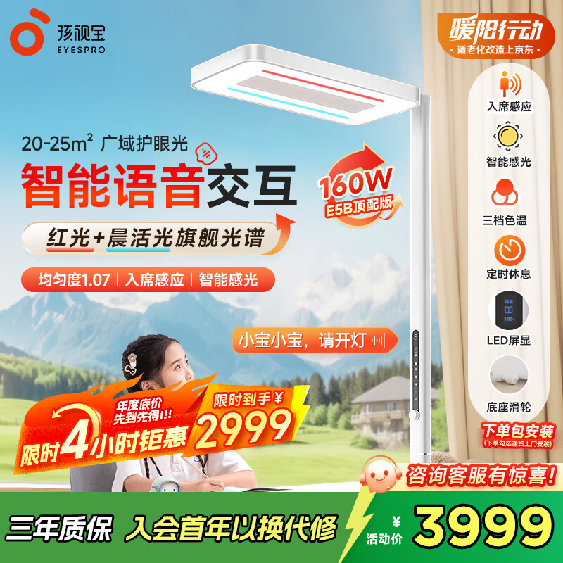 孩视灯家用落地大路灯E5-160W-R