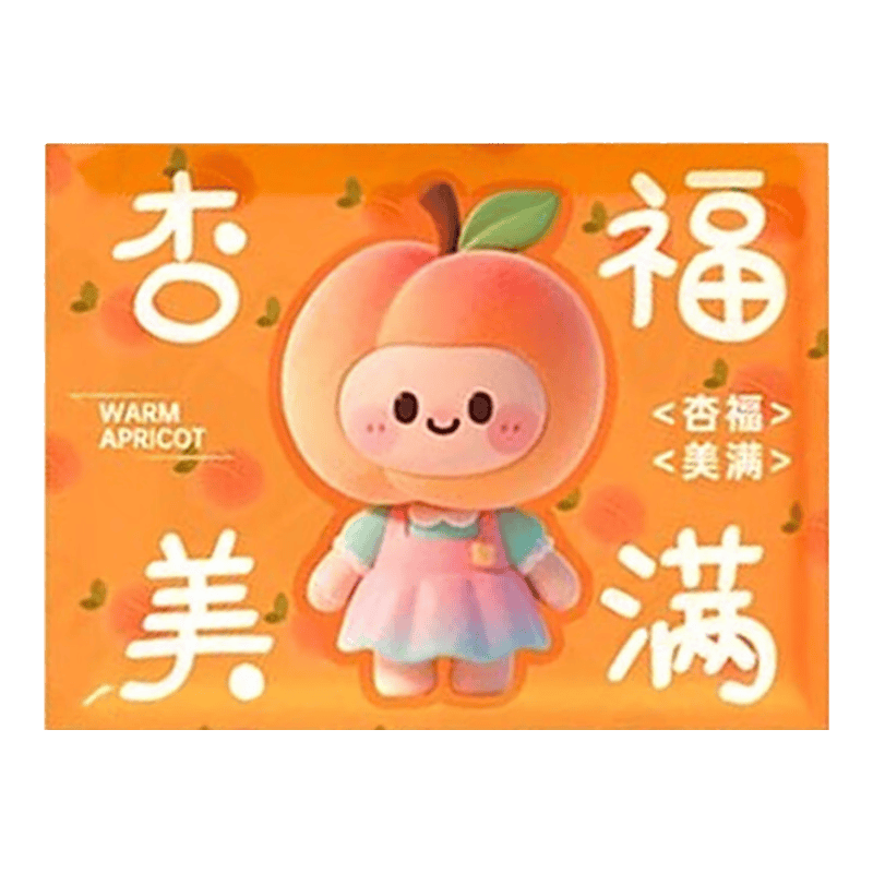 山山高溫暖貼戶外暖身貼保暖貼冬出行自發(fā)熱暖寶寶保暖正品 【水果系列暖貼】6種圖案隨機發(fā) 75片