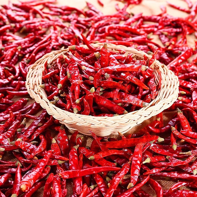 干辣椒中辣特香正宗小米辣椒干货商用家庭常用炒菜调味 250g