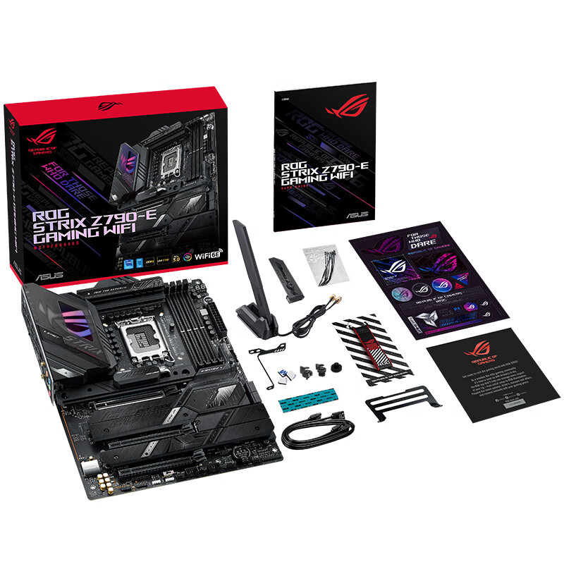 玩家国度 ROG STRIX Z790-E GAMING WIFI主板 支持DDR5 CPU 13900K/13700K（Intel Z790/LGA 1700）