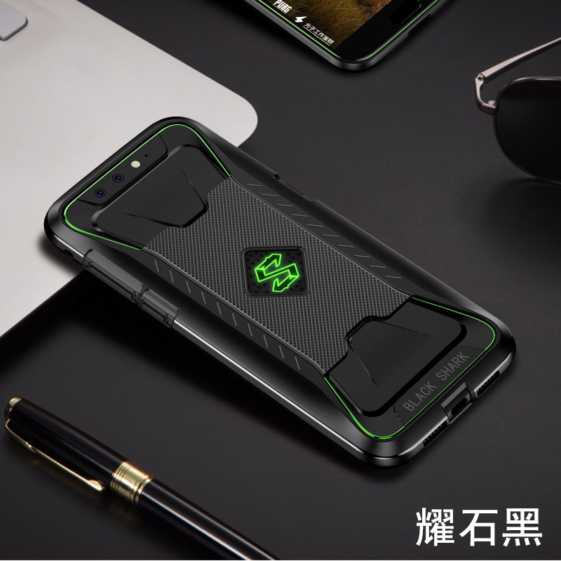 cance1小米黑鲨手机保护壳小米黑鲨一代1代游戏散热手机壳个性防摔