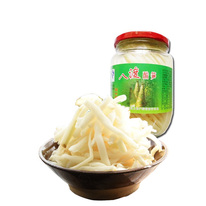 春八渡酸笋丝 300g瓶装 广西百色田林特产泡腌制酸笋丝农家柳州酸笋