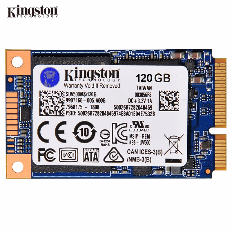 金士顿（Kingston）UV500 msata 台式机笔记本固态硬盘SSD 金士顿msata 120g固态硬盘