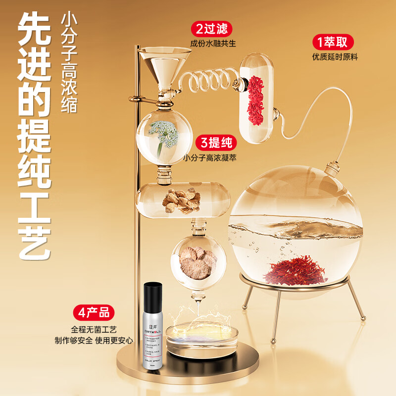 涩井男用延时喷雾延迟延长喷剂坚挺持久不射可口不麻木印度神油情趣品 大容量30ml（约用1年）送旅行装 男士男科喷剂外用房事男性情趣成人性用品脱降敏感