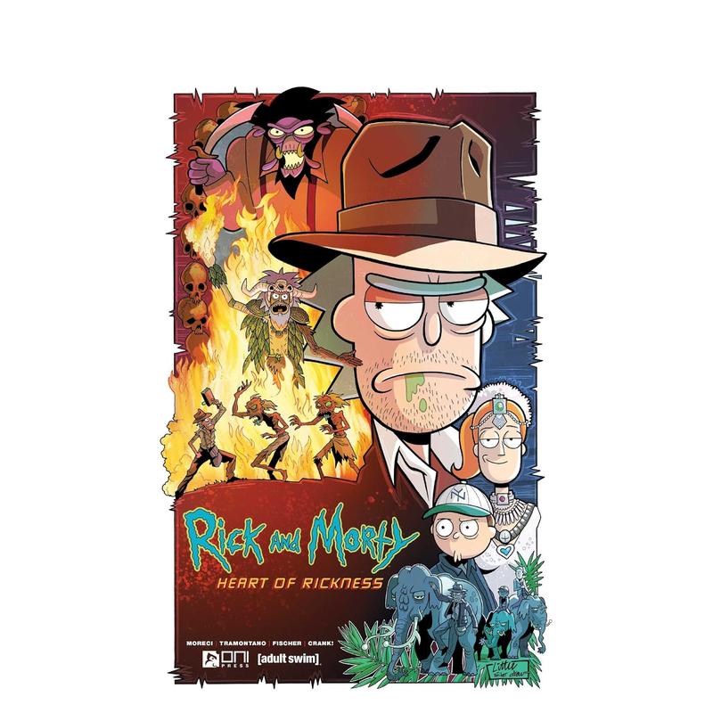 【预售】瑞克和莫蒂:瑞克之心 Rick and Morty: Heart of Rickness 原版英文漫画书