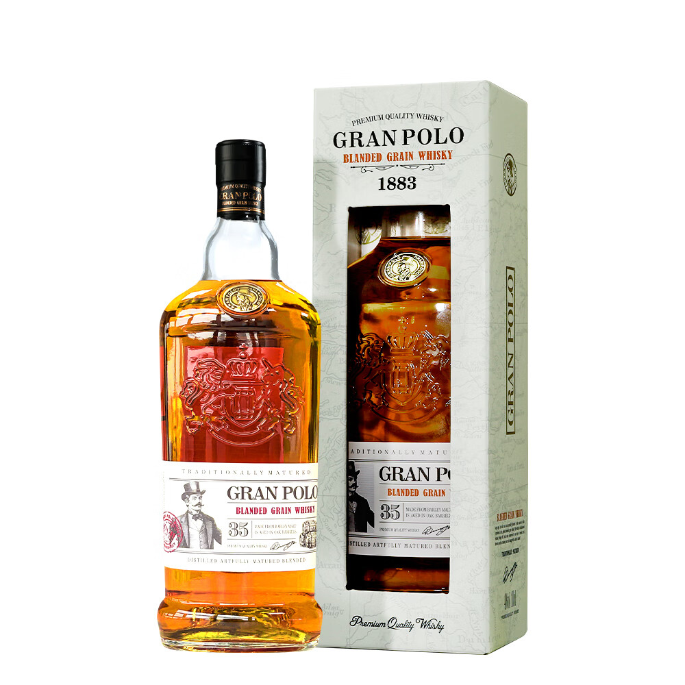 MARECAIKS进口 酒 洋酒  英国原酒进口40度格兰保罗雪莉桶威士忌1L*2瓶