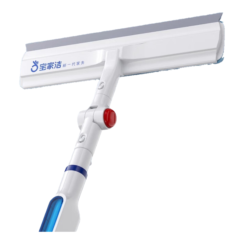 宝家洁擦玻璃神器高层外窗专用新款喷水窗户刮水器开荒保洁工具擦窗神器 【高楼外窗专用】29cm面板+1棉头（自带清洁剂）