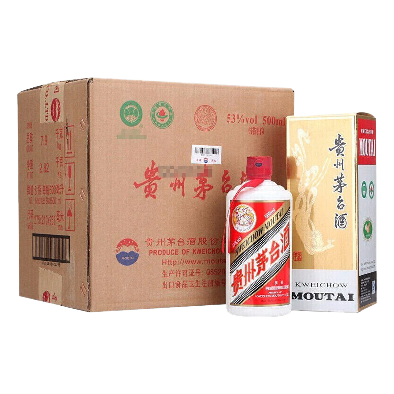 moutai/ę́ ����ę́ 53�� ������ 500ml 6ƿ 17199Ԫ