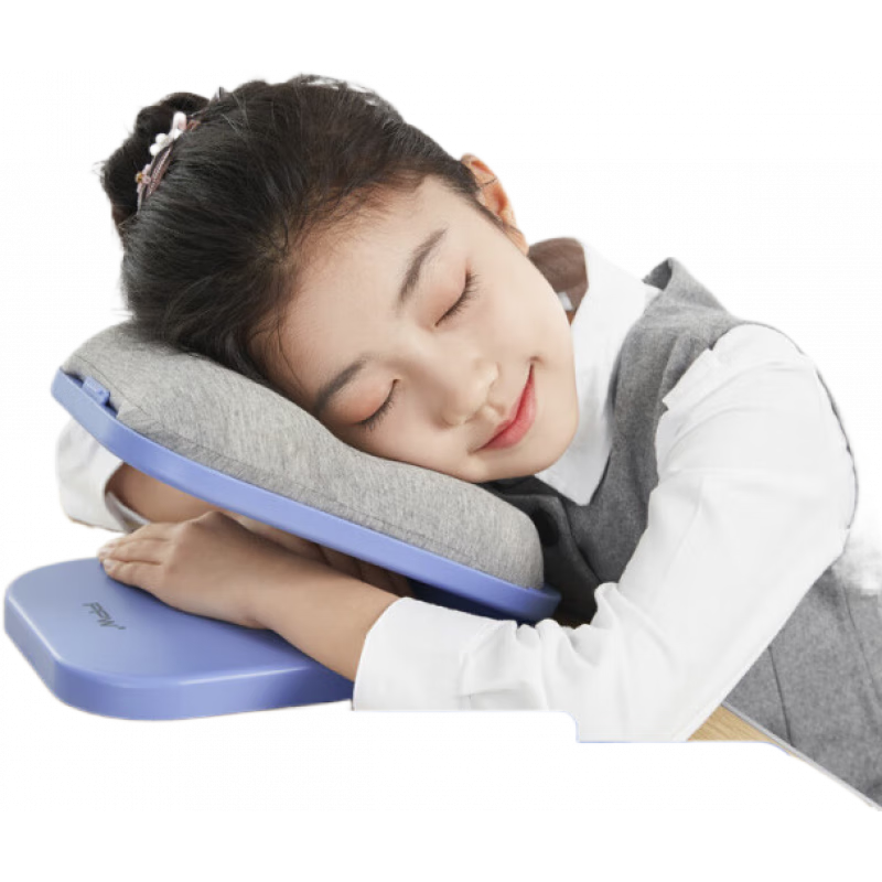 PPW小學(xué)生趴睡枕兒童午休枕頭教室桌上睡覺神器趴趴枕抱枕 彩雀藍(lán)-基礎(chǔ)款熱賣款.