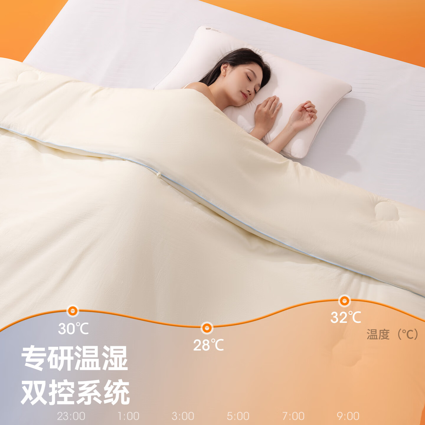 贝肽斯被子秋冬 深睡大豆被升级大豆纤维A类春秋加厚冬季被子纤维被芯 【大豆抗菌被】秋冬-米黄 200cm*230cm