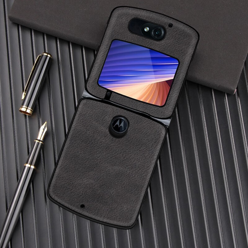 迈琪数码(maqi star) 摩托罗拉razr2020手机壳5g折叠屏xt2071-4皮保护