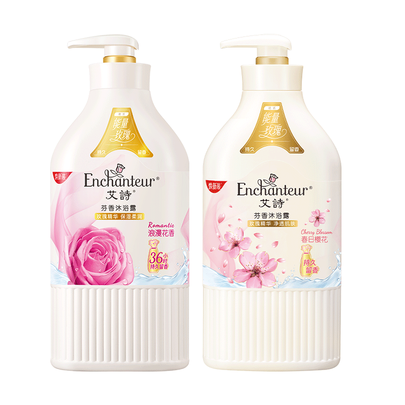 ���ڲ�������ʫ��Enchanteur����ԡ¶ ӣ��+����������ԡ�� ��ˬ������ζ�־���Ůʿͨ��668g*2 60.8Ԫ