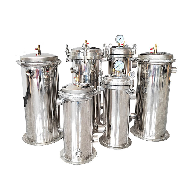 smvp不锈钢过滤器袋式工业管道污水柴油电镀精密大流量食品级高效分离