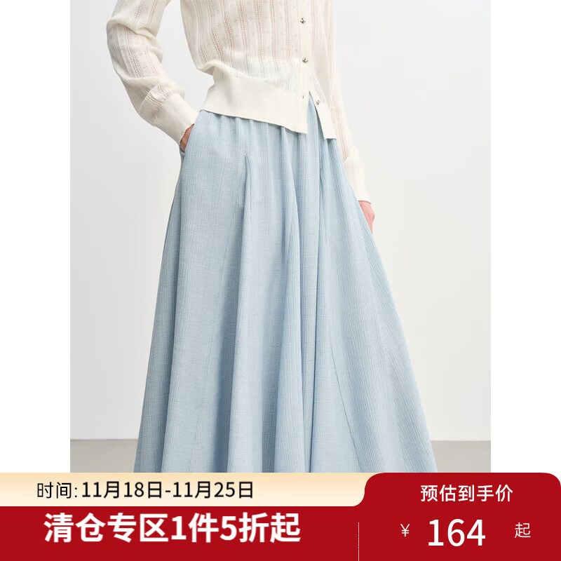 ��������Ůװa��ȹ�Ӱ�ɫ����ȹŮ2025�¿���װ����ȹ�����г�ȹ ��ɫ M (���룺1�� 164.5Ԫ