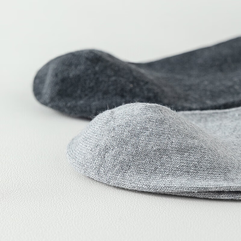 芬腾袜子男2025新款10双装商务休闲柔软透气短筒袜免洗出差 黑色 10双 均码