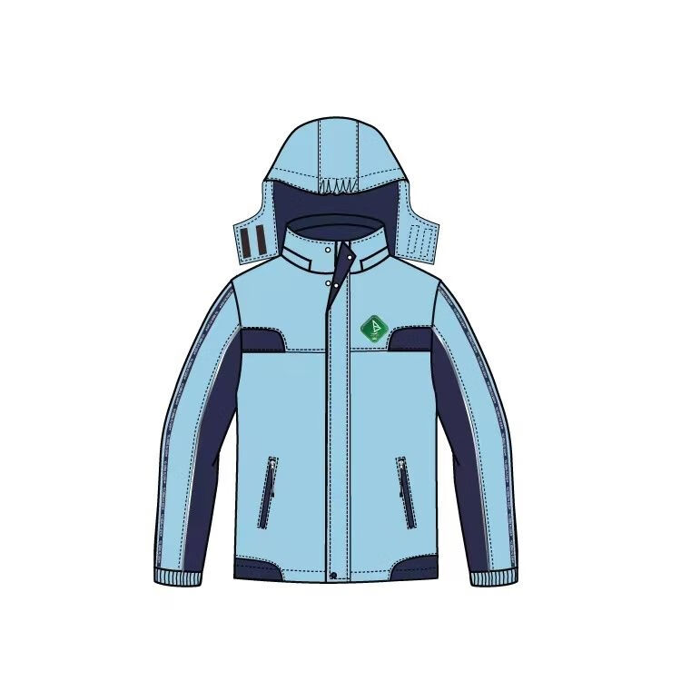 歌百梦肇庆校服四会市四会中学防寒服冬季加厚保暖外套棉衣 四会中学