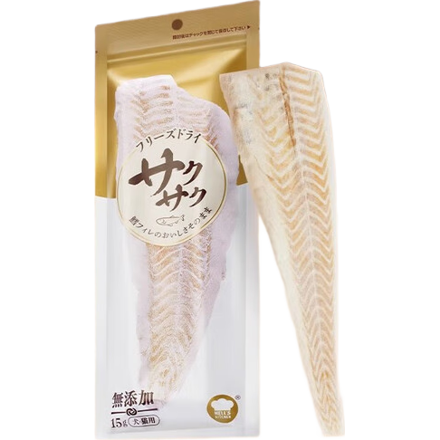 【爆品】地狱厨房原切特选系列冻干猫零食猫狗零食磨牙 【尝鲜】原切鳕鱼冻干15g*1