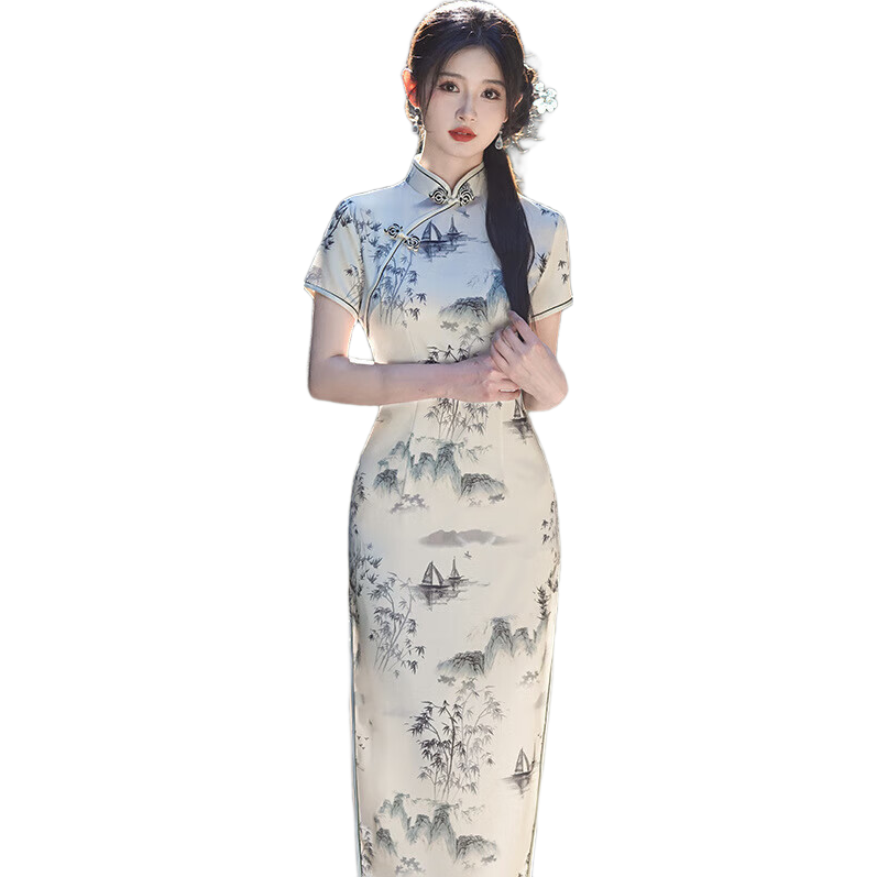 ˮī��������������ճ���Ů�������������ʳ����������ȹJQ15 ˮī M ��110�����£� 56.9Ԫ