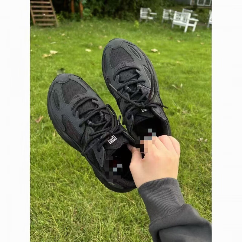 Fila斐家2025夏季新款火星2.0复古休闲鞋运动情侣鞋跑步鞋百搭老爹 斐乐米白 41