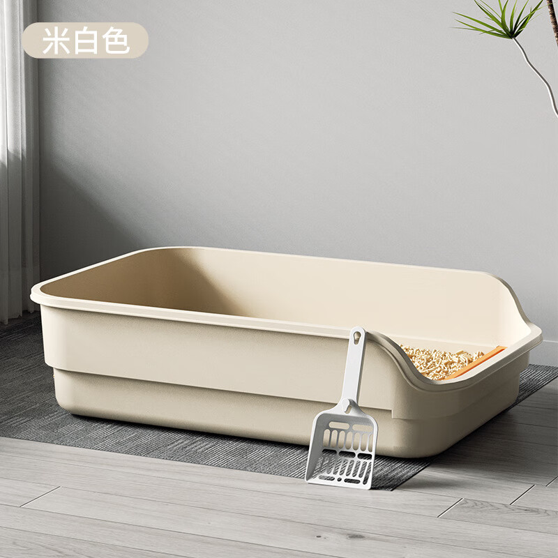 ����񳬴󿪷�ʽ����ԡ�ײ����Ӹ߷������Ӿ޴��ش�è����Ʒèɰ�� �װ�ɫ �к�50*35.5*13CM 27.15Ԫ