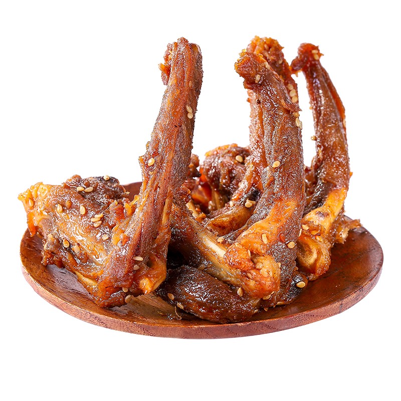 陈阿炳【推荐】风干鸭架鸭翅根沙嗲鸡肉条福建网红零食特产 鸭架【香辣】1袋+鸭翅根【香辣】1袋+沙嗲鸡肉1