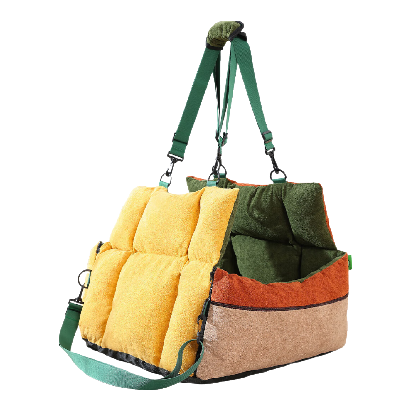 KimPets車載窩狗窩貓窩寵物汽車車載墊外出冬季保暖手提安全座椅坐車神器 狗窩多用途-【車載/小狗外出包/居家保暖】 25斤內(nèi)小型犬