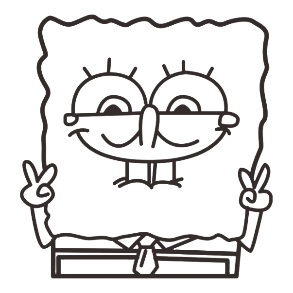 【火爆全网】 海绵宝宝反光金属贴电动车摩托车汽车贴纸 随机1张