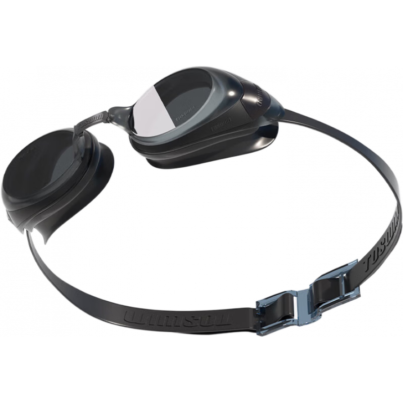 TOSWIM泳镜防水防雾高清女、男、童泳镜泳镜设备 墨鱼黑 平光