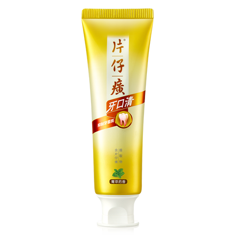 片仔癀牙口清牙膏清洁护龈清新口气养护口腔 菁萃薄荷155g