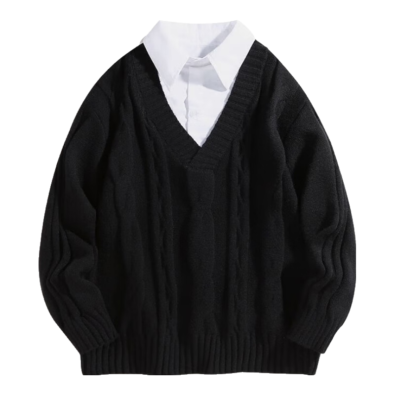 ���ڲ�����è����֯�����ﶬ����������������л���ٴ����¿�� ��ɫ 2XL 