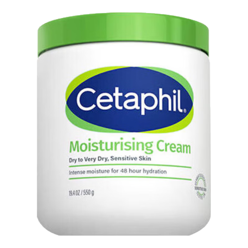 絲塔芙（Cetaphil）保濕大白罐550g滋潤(rùn)身體乳保濕霜 不含煙酰胺 補(bǔ)水滋養(yǎng)敏肌 大白罐 550g