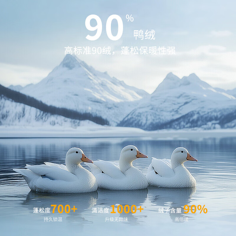 SHANSHAN杉杉【三合一可拆卸】羽绒服男士秋冬新款鸭绒防风保暖连帽外套 深藏蓝 【户外冲锋羽绒 帽子+内胆可拆】 L (175/92A)