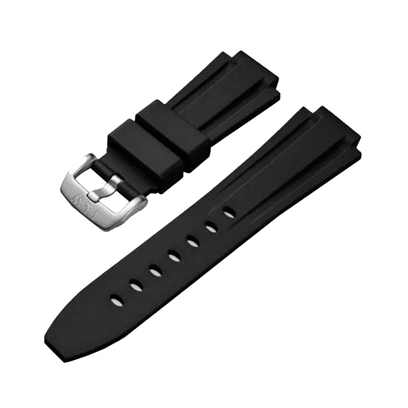 爱沃驰官方瑞士爱沃驰品牌专用原装原厂凸口液态硅胶IW手表表带男送工具 橙色