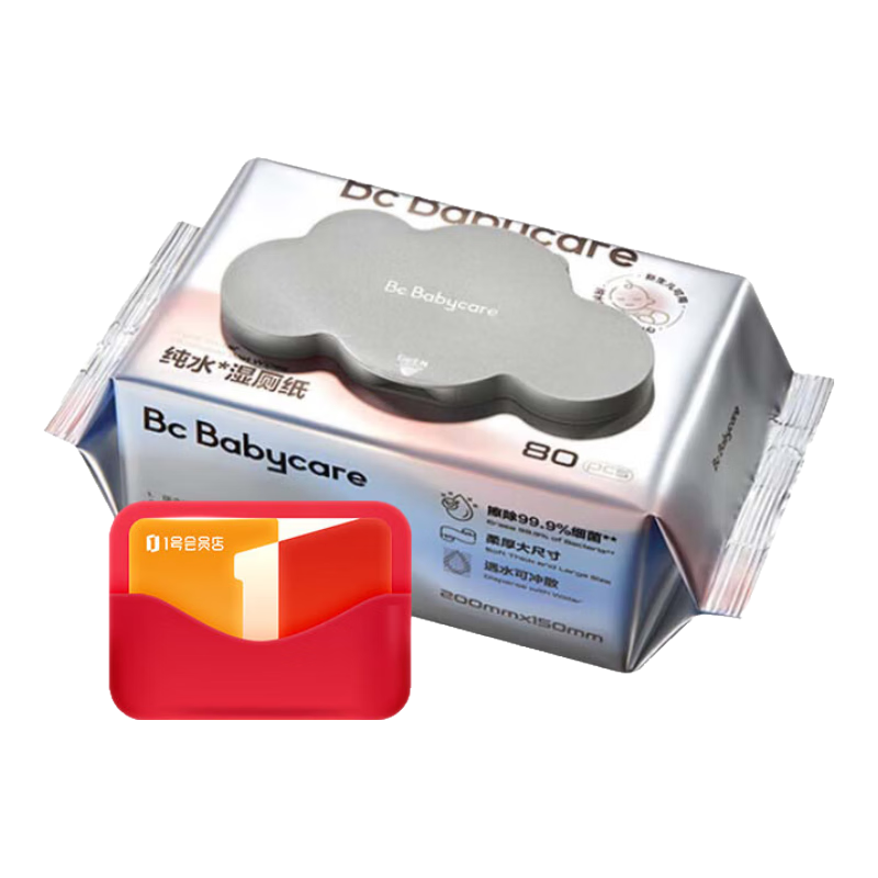 babycare Ӥͯ��ˮʪ��ֽ 80�� ��Ա��ο���Ʒ 2.9Ԫ