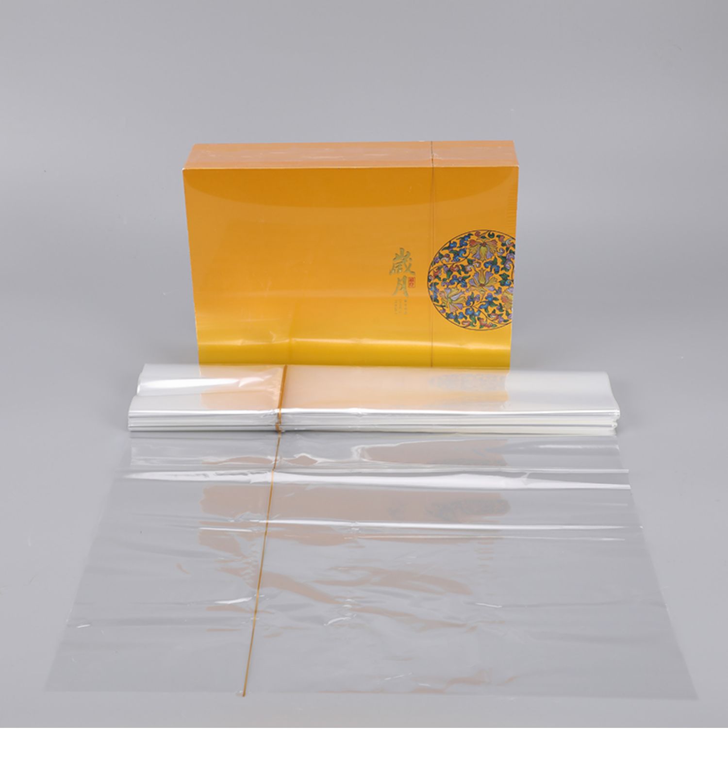 bopp热封膜拉丝烟包膜烟条膜茶叶礼盒扑克包装膜塑封膜烟膜热缩膜