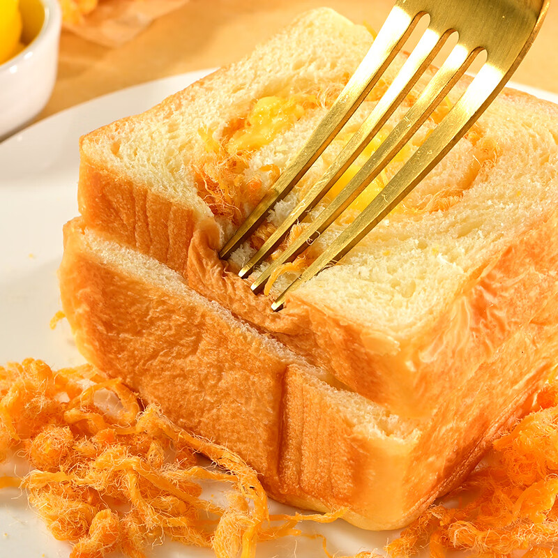 每日赞魔方生吐司面包早餐代餐厚切夹心面包下午茶甜品整箱装400g 魔方生吐司-奶香味 整箱装400g(6个)