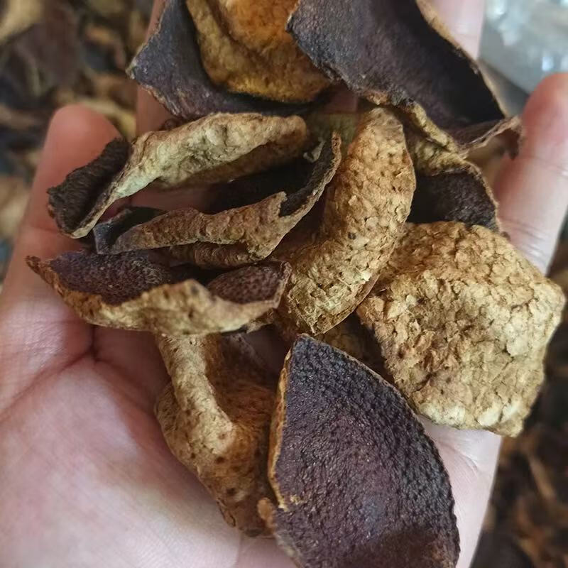 正宗新会陈皮胖l东来新会老陈皮广东特产25年老陈皮泡水泡茶送礼 25年老陈皮袋装三斤【袋装净重】