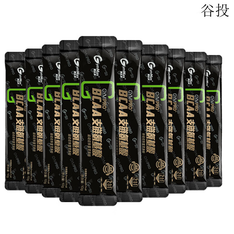 湯臣倍健(BYHEALTH)樂多支鏈氨基酸bcaa健身可搭補(bǔ)劑蛋白粉肌酸運(yùn)動(dòng)氮泵 共計(jì)10袋(味)