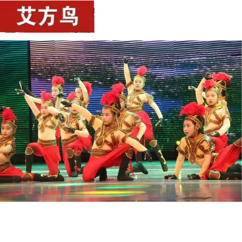 小荷风采第八届小马奔腾演出服幼儿动物服马国庆旦